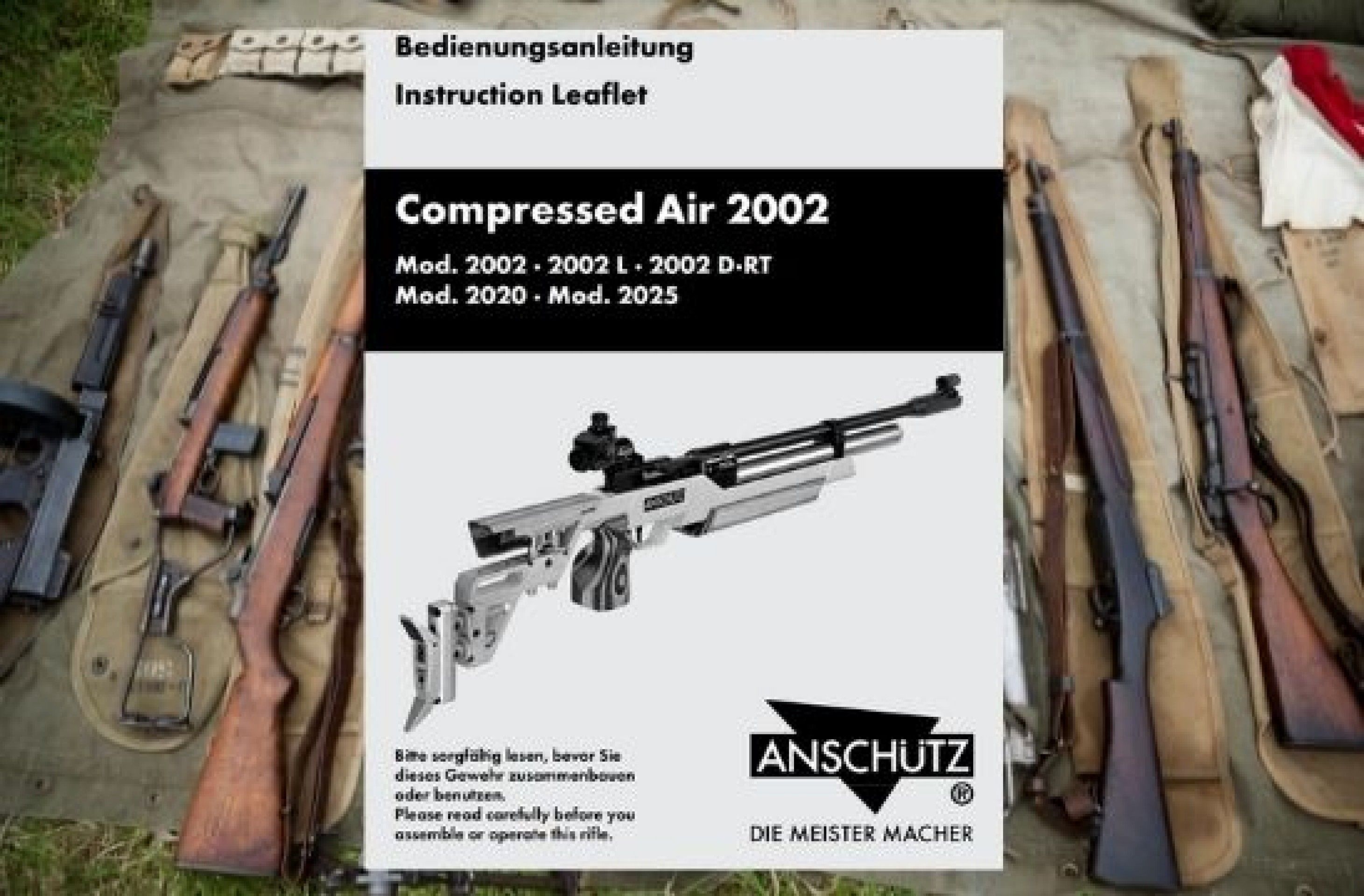 Anschutz 2002 Compressed Air Target Rifle